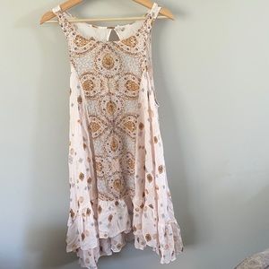Intimately Free People Pink Dress Size Medium EUC